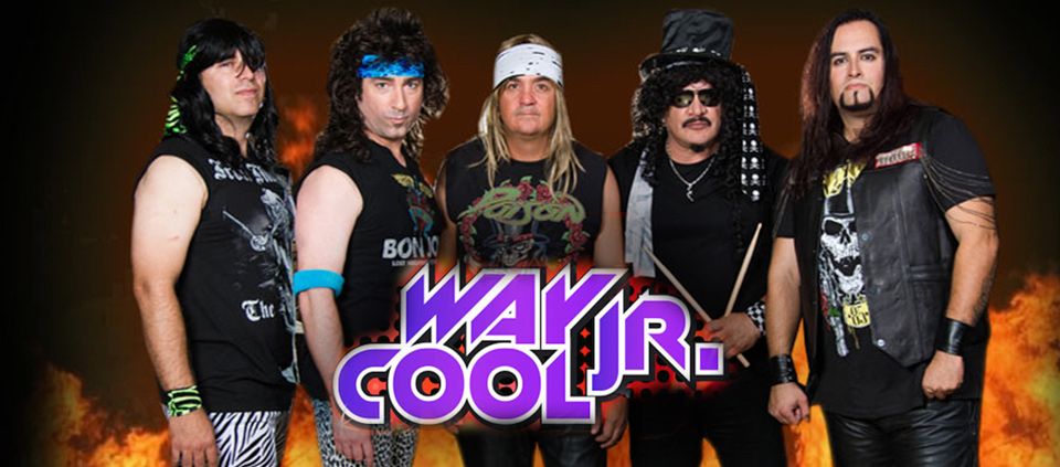 80's Hair Metal Band Tribute Way Cool Jr