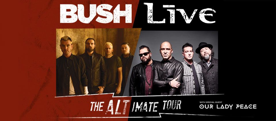 Bush & +LIVE+ – The Altimate Tour at AVA Amphitheater. Tickets go on-sale now!