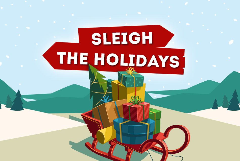 Sleigh The Holidays Table Game Promotion
