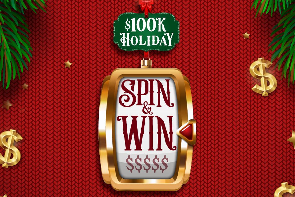 100K Holiday Spin & Win promotion at Casino Del Sol