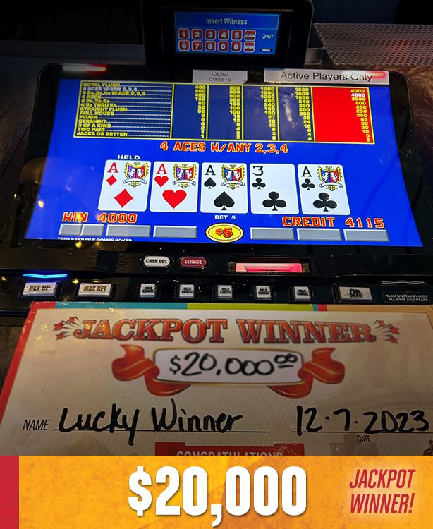 Slot Winners at Casino Del Sol 