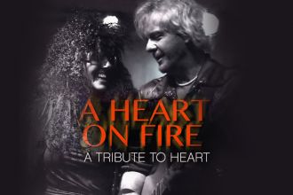 Heart Tribute by a heart on fire